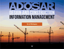 Tablet Screenshot of adosar.com